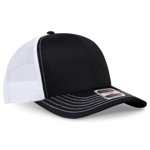 OTTO 112-1 Trucker Hat with Custom Patch