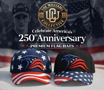 250th Anniversary Celebration Custom Embroidered Hats