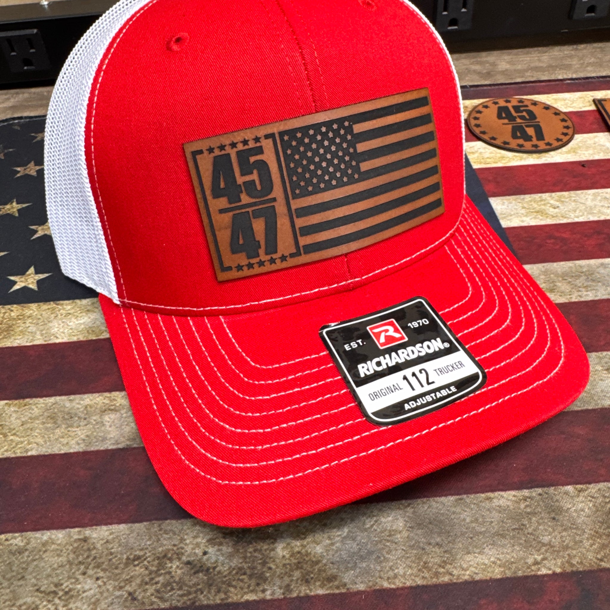 TRUMP 45/47 Richardson 112 Custom Patch Hat