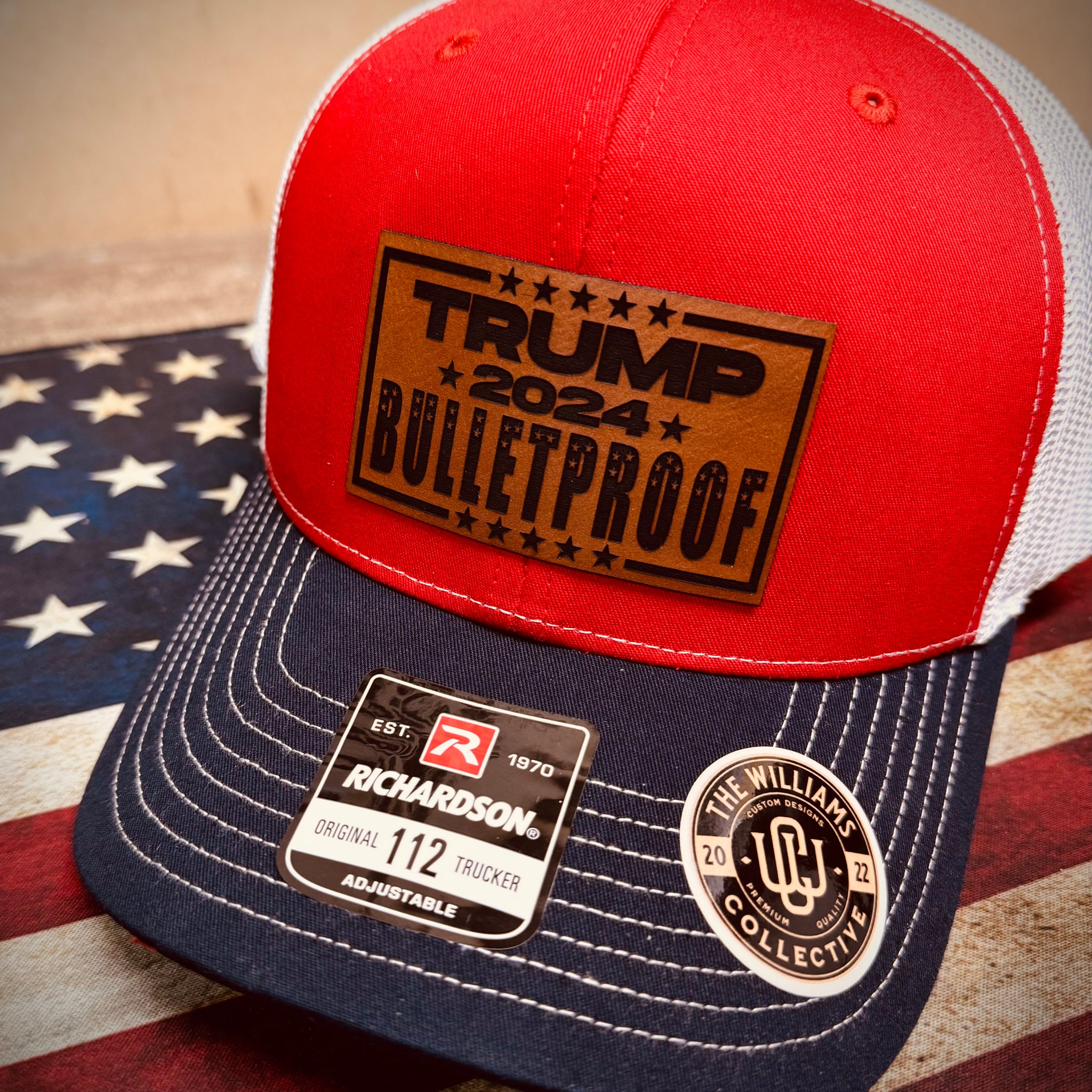 Trump - BULLETPROOF - R112 Trucker Hat