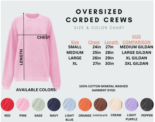 Corded Crew Neck - Labor & Delivery Nurse