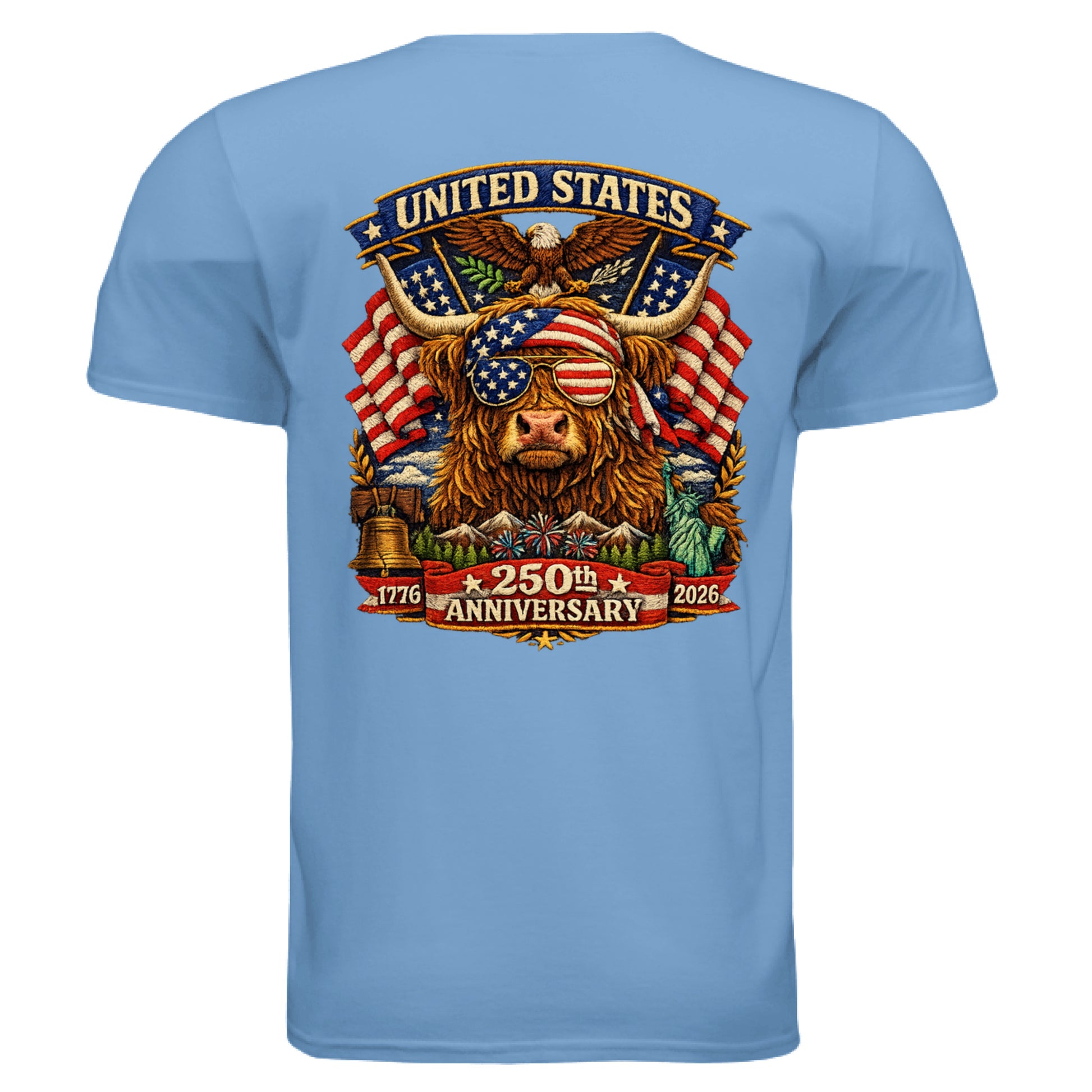 CAROLINA BLUE - BACK