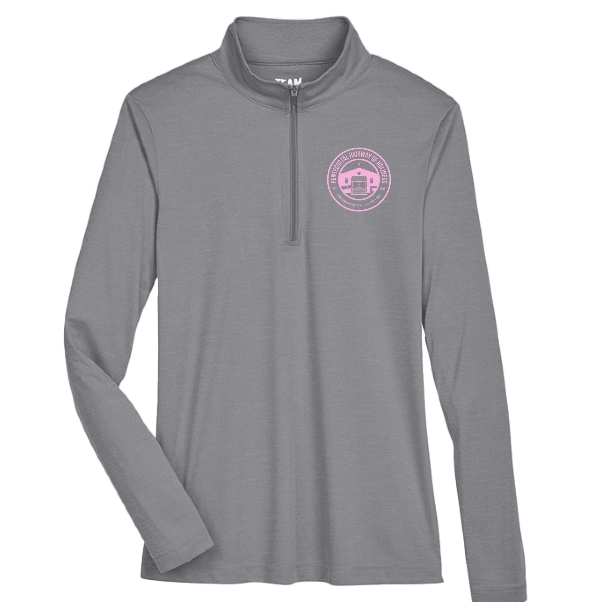 DK GREY HEATHER - FRONT